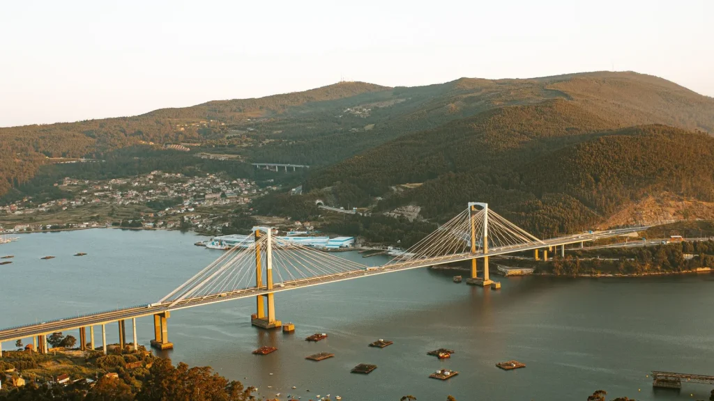 Ría de Vigo y puente de Rande para posicionamiento local en Google Maps